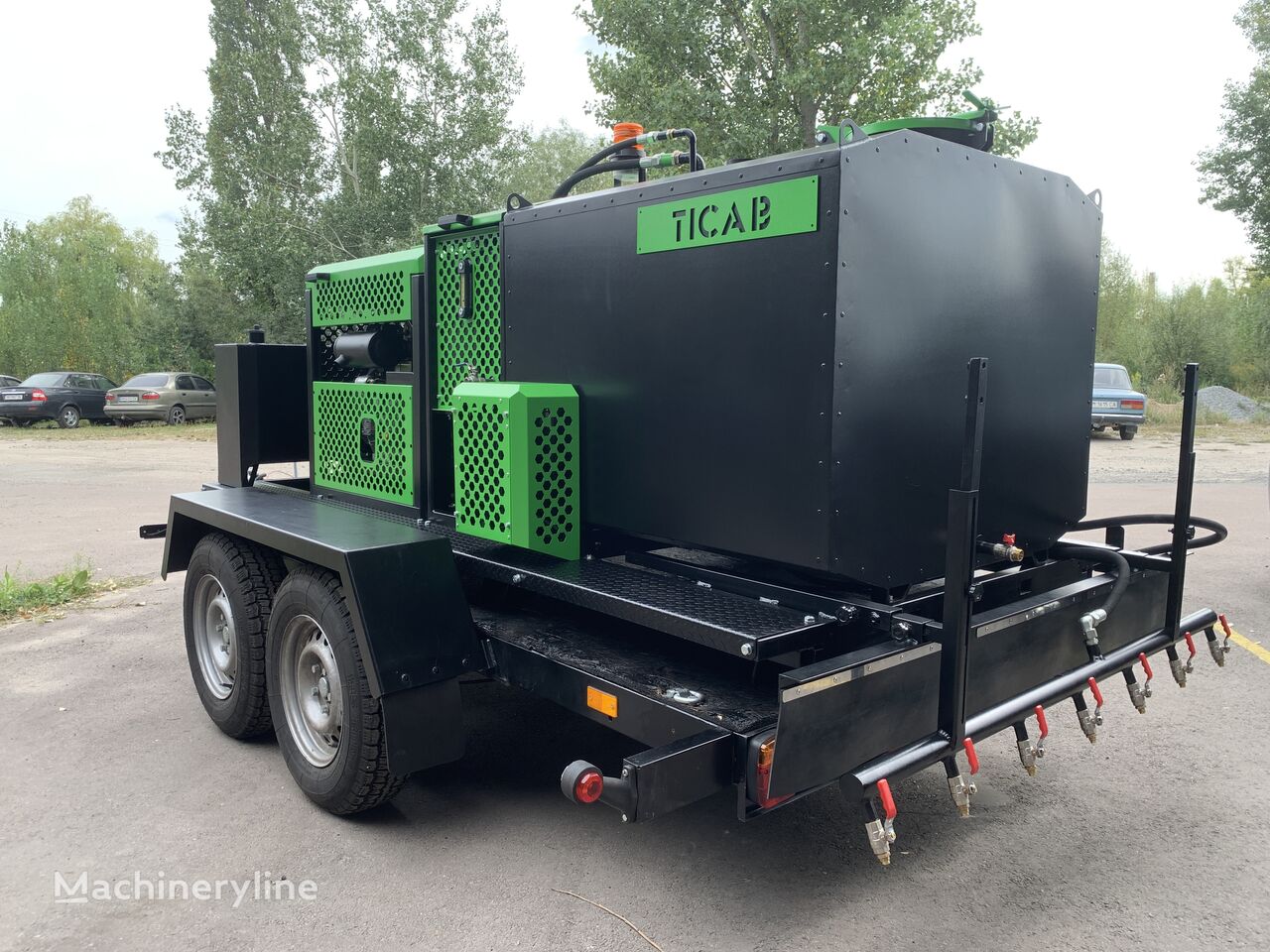 new Ticab Bitumen machine/crack sealing machine BCM-120 asphalt distributor