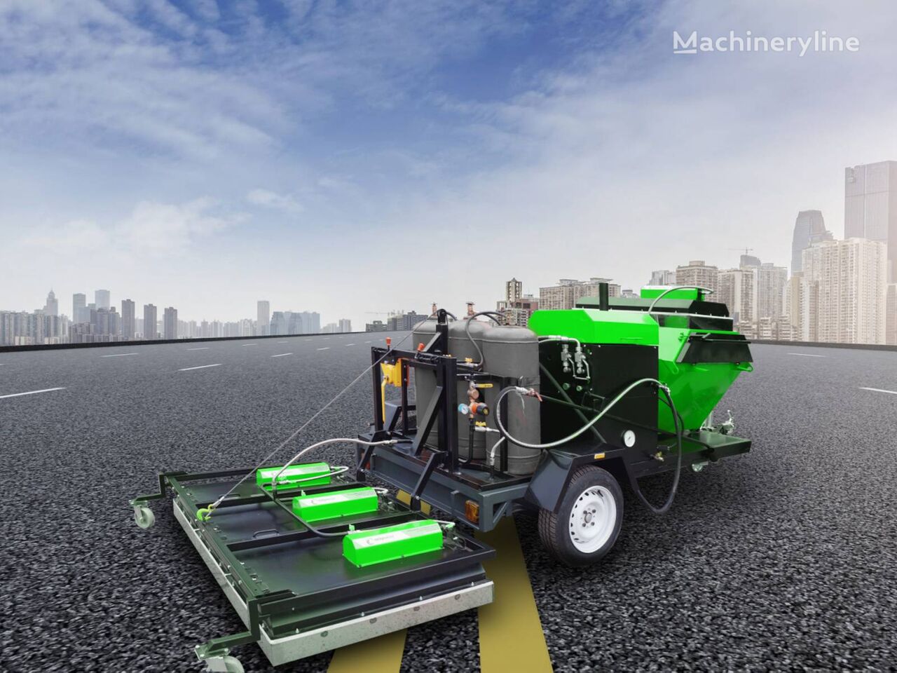 new Ticab Asphalt PATCHING MACHINE MIRA-3 (with trailer) asphalt heater