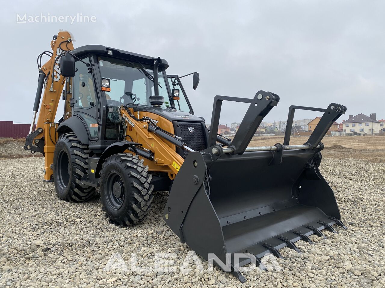 new Case 570ST backhoe loader