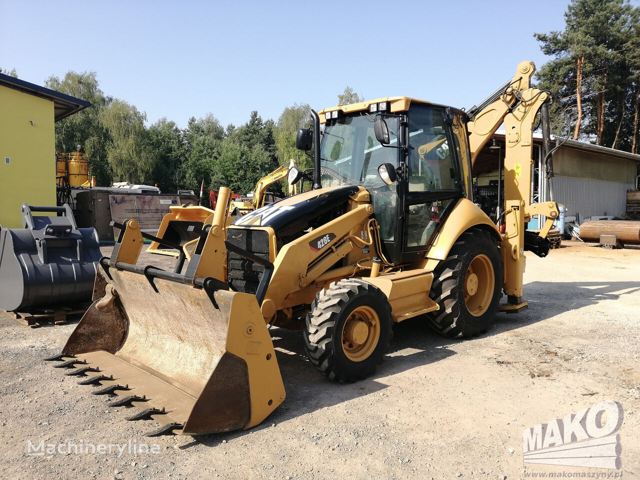 Caterpillar 428E 422E backhoe loader