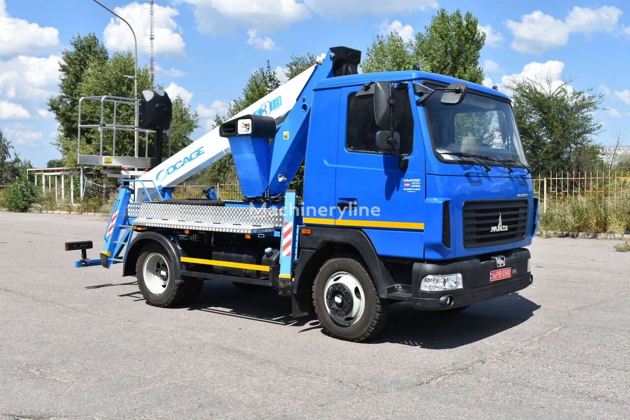 new Socage T318 na shassi MAZ-4371N2 (v nalichii) bucket truck