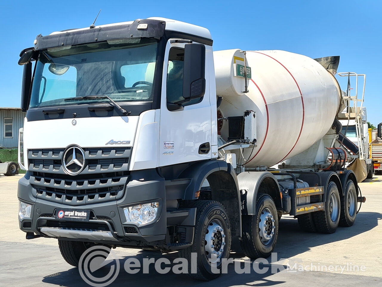 IMER Group  on chassis Mercedes-Benz 2016 MERCEDES AROCS 4142/-AC8X4-CONCRETE MIXER concrete mixer truck