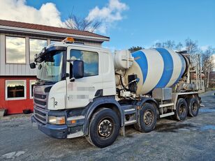 Scania P400 *8x4 *INTERMIX 10 m3 *FULL STEEL *MANUAL *VIDEO concrete mixer truck