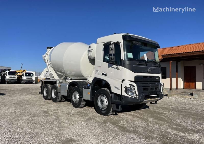Stetter  on chassis Volvo  FMX 430  concrete mixer truck
