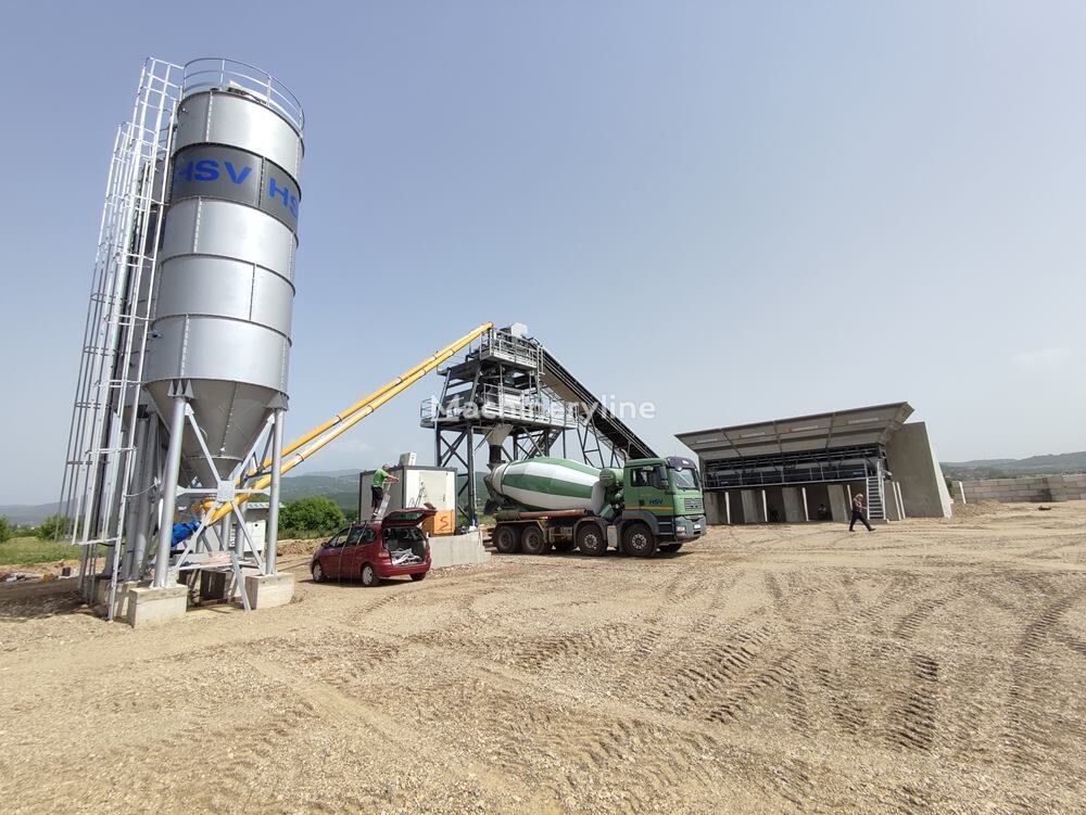 new Constmach 120M3 Stationary Concrete Plant  - 20 Years of Experience