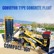 new FABO  COMPACT-160 CONCRETE PLANT | CONVEYOR TYPE | Ready in Stock