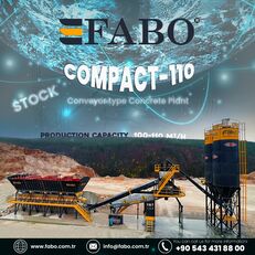 new FABO FABO COMPACT-110 CONCRETE PLANT | CONVEYOR TYPE