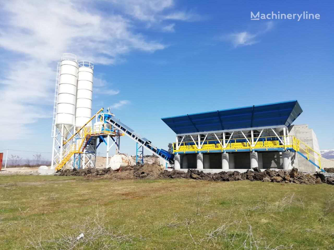 new Promax Compact Concrete Batching Plant C60-SNG-LINE  concrete plant