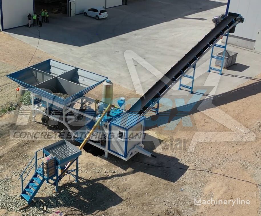 new Promax  Mobile Concrete Batching Plant M35-PLNT (35m3/h) concrete plant