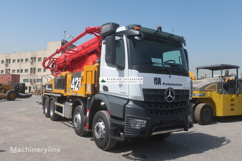 new Putzmeister BSF42-5.16HLS  on chassis Mercedes-Benz concrete pump