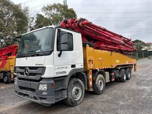 Sany  on chassis Mercedes-Benz Concrete pump truck 56 meters