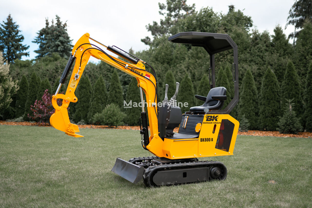 new Berger Kraus BK800B Nowa minikoparka Mini excavator