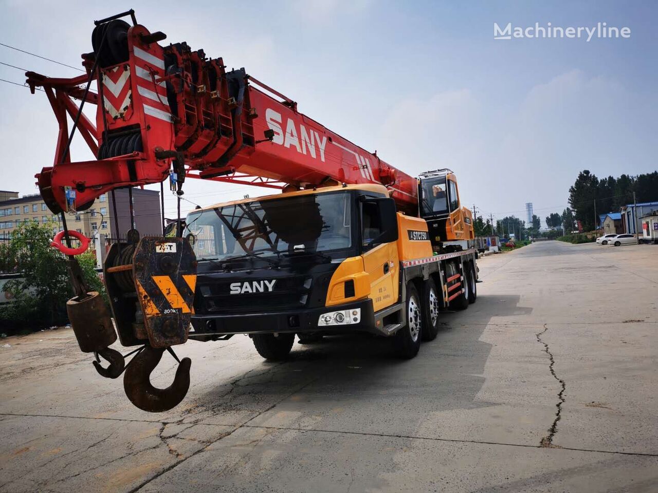 Sany STC750 used crane sany mobile crane