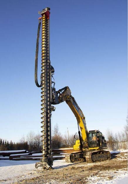 new Movax (Movaks) PA-50 pile driver