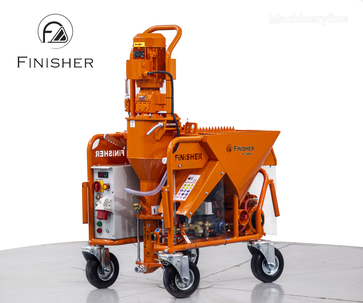 new FiNiSHER 380V Trio plastering machine