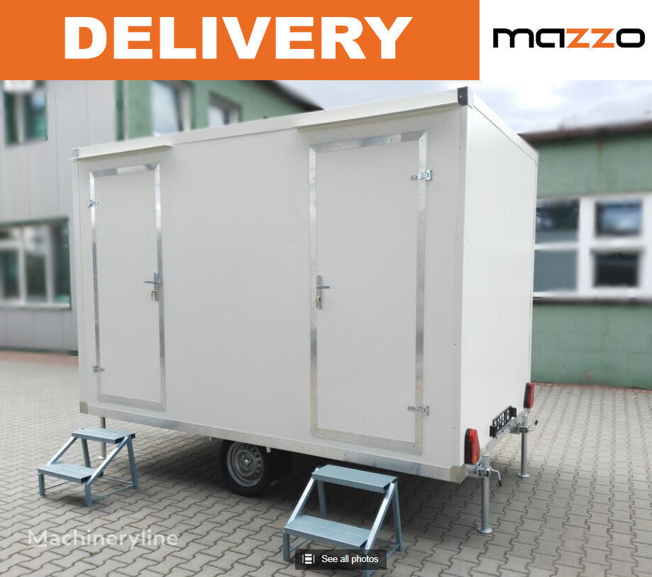 new Portable / event trailer WC Dusch-Container sanitary container
