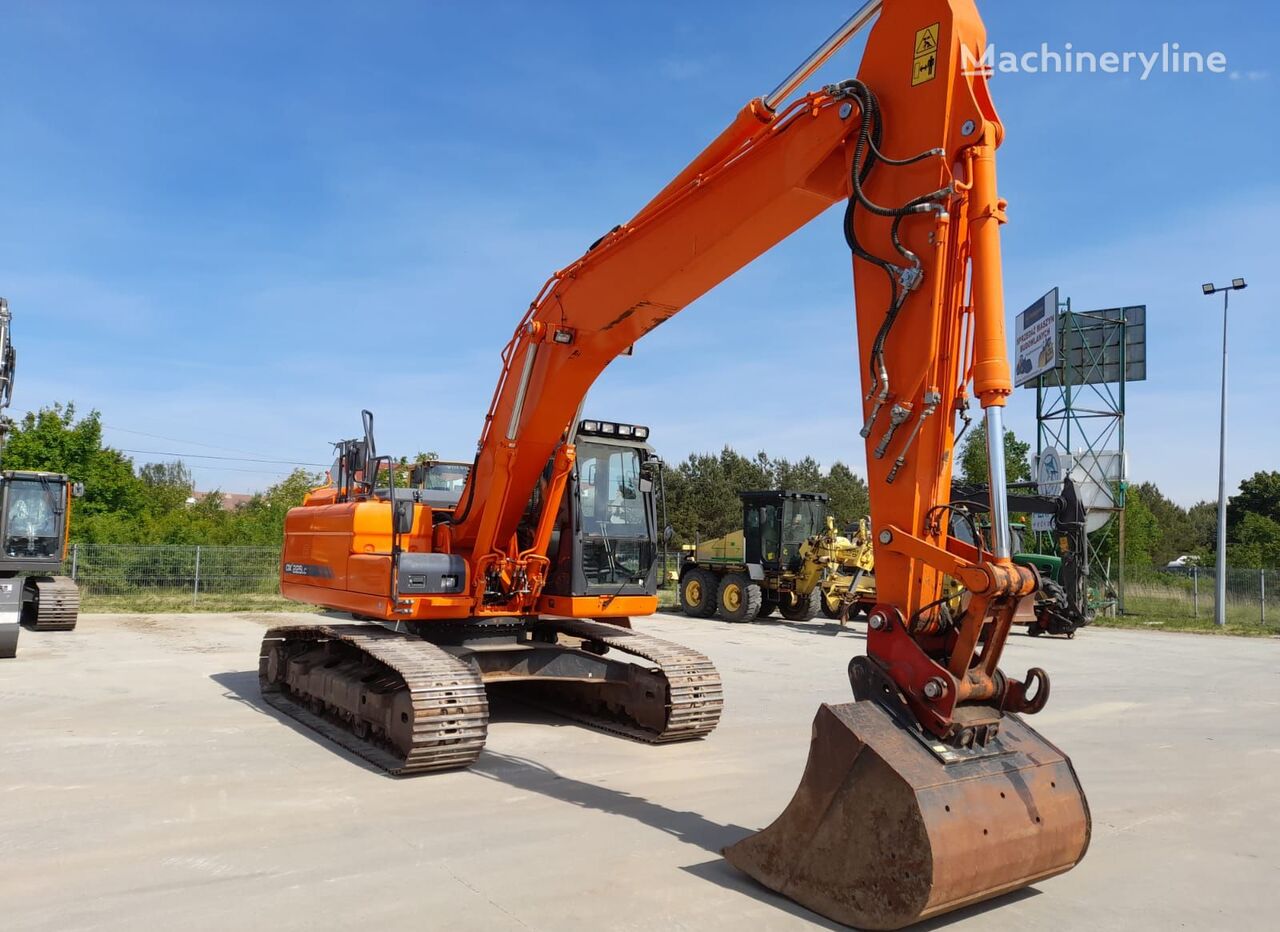 Doosan DX225LC-3 tracked excavator