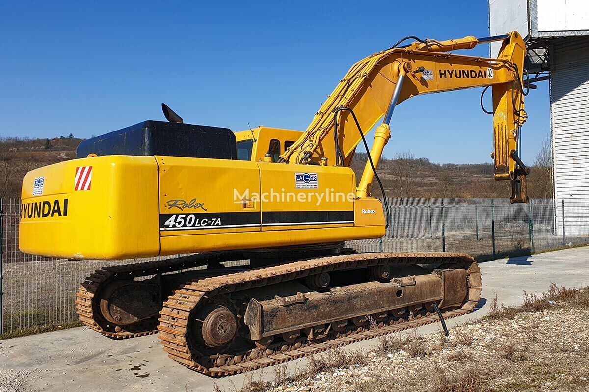 Hyundai R450LC-7A tracked excavator