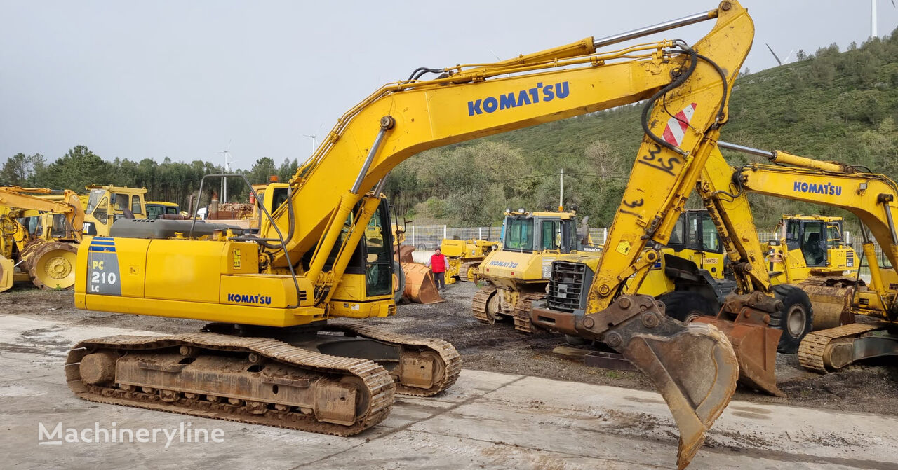 Komatsu PC210LC-8 tracked excavator