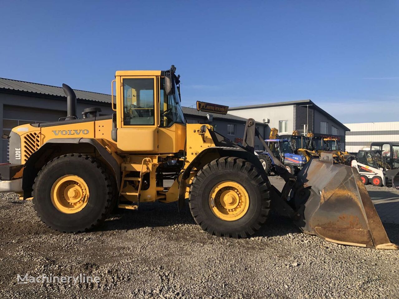 Volvo L120E wheel loader