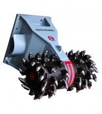 new Rockwheel D20 hydraulic milling machine excavator rotary drum cutter