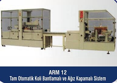 new Özarma Ambalaj ARM-12 carton sealer
