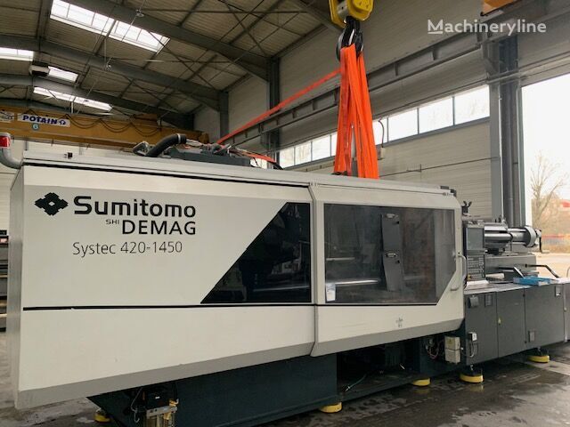 Demag 420T SYSTEC 820 1450 injection moulding machine