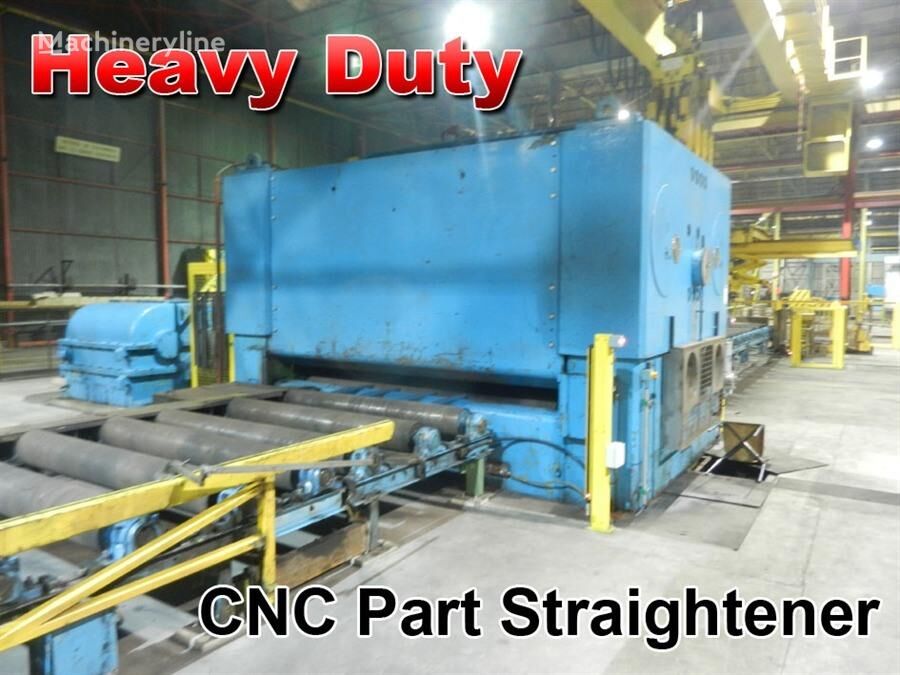 WMW part straightener 3400 x 40 mm CNC metal press