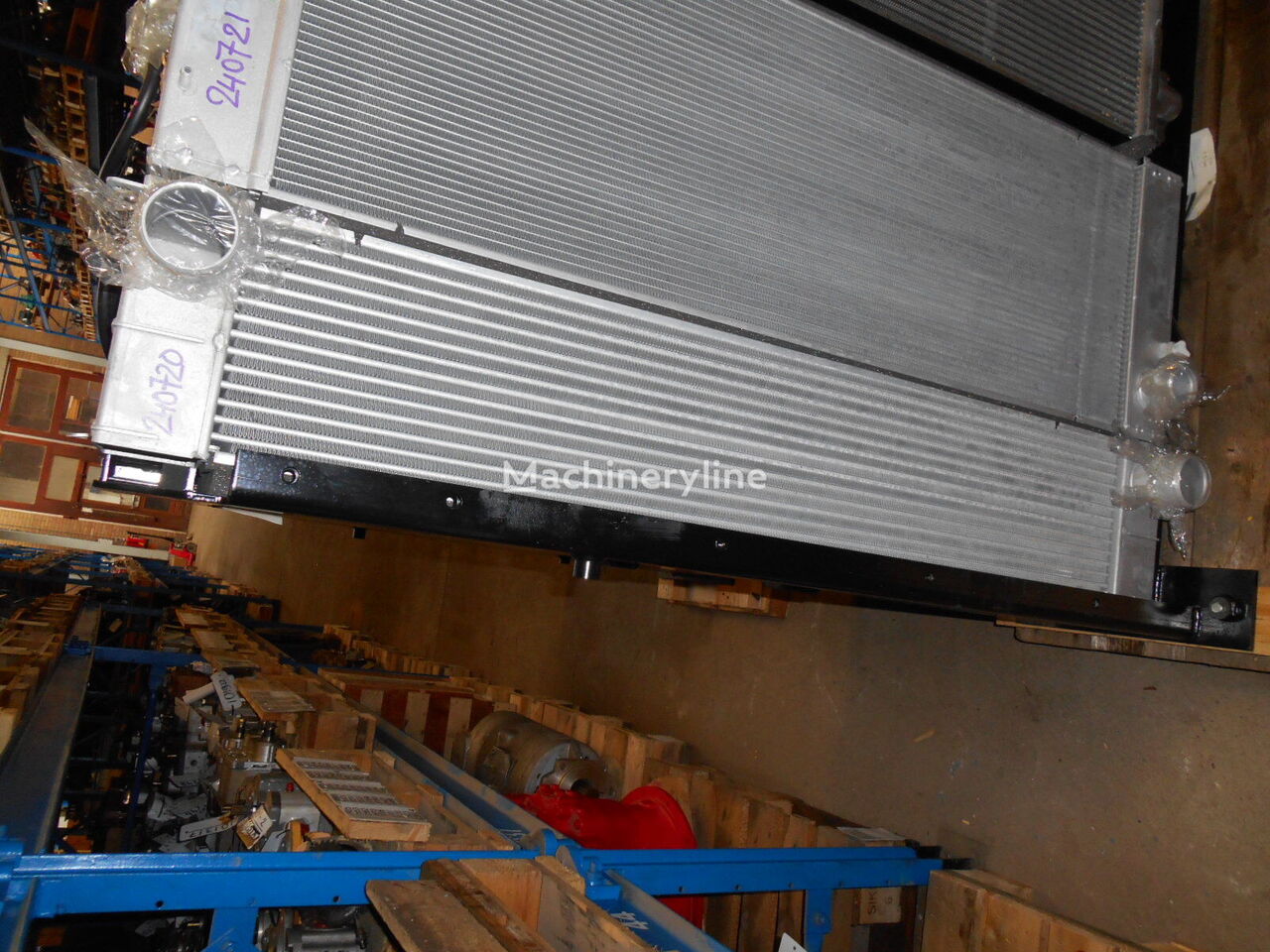 Kobelco T.Rad 1456-112-8010 1456-112-8010 engine cooling radiator for Kobelco SK350 excavator