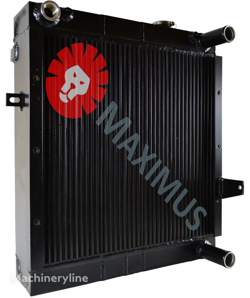 Maximus NCP0166 engine cooling radiator for Komatsu WB97S , WB91R , WB93R , WB97R backhoe loader